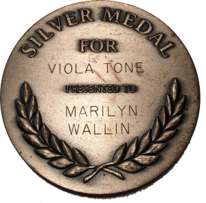 Silver Medal Viola Tone