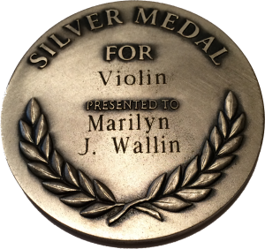 Silver Medal Violin